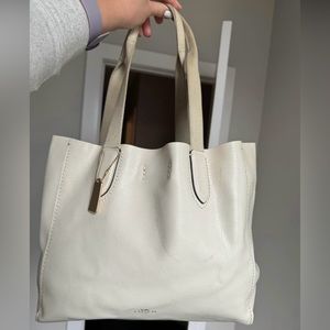 Coach ‘Derby Tote’ Purse Beige